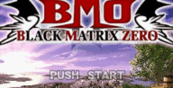 Black Matrix Zero GBA Screenshot