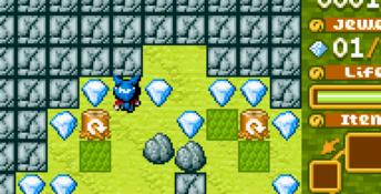 Boulder Dash GBA Screenshot