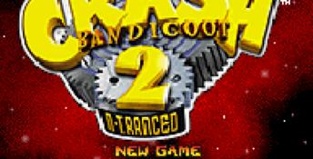 Crash Bandicoot 2: N-Tranced GBA Screenshot