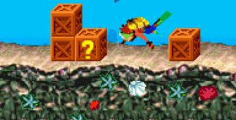 Crash Bandicoot: The Huge Adventure GBA Screenshot