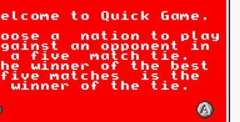 Davis Cup Tennis GBA Screenshot