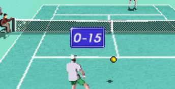 Davis Cup Tennis GBA Screenshot