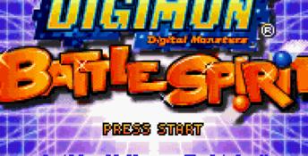 Digimon Battle Spirit GBA Screenshot