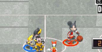Disney Sports Basketball GBA Screenshot