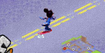 Disney Sports Skateboarding GBA Screenshot
