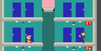 Elevator Action Old & New GBA Screenshot