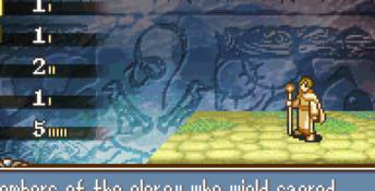 Fire Emblem: The Sacred Stones GBA Screenshot