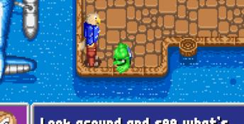 Frogger's Journey: The Forgotten Relic GBA Screenshot