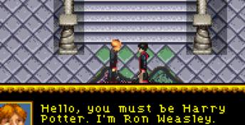 Harry Potter and the Sorcerer's Stone GBA Screenshot