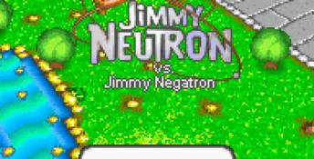 Jimmy Neutron vs. Jimmy Negatron GBA Screenshot