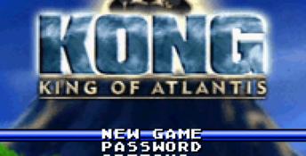 Kong: King of Atlantis GBA Screenshot