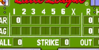 Little League Baseball GBA Screenshot