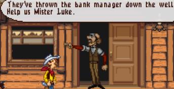 Lucky Luke: Wanted! GBA Screenshot