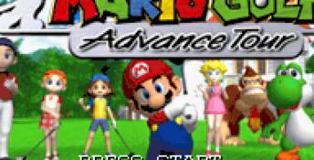 Mario Golf: Advance Tour GBA Screenshot