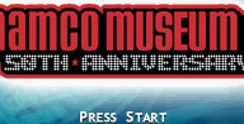 Namco Museum 50th Anniversary GBA Screenshot