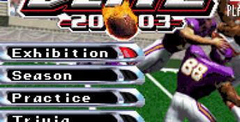 NFL Blitz 20-03 GBA Screenshot