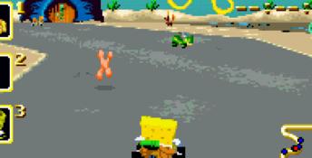 Nicktoons Racing GBA Screenshot