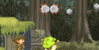 Shrek: Hassle at the Castle GBA Screenshot