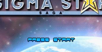 Sigma Star Saga GBA Screenshot