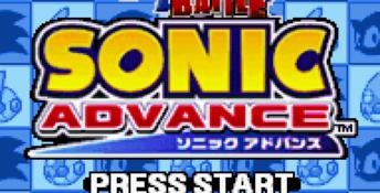 Sonic Battle GBA Screenshot