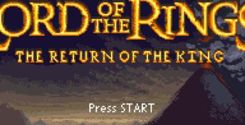 Lord of The Rings: Return of The King GBA Screenshot