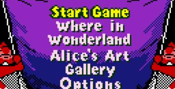Alice in Wonderland GBC Screenshot