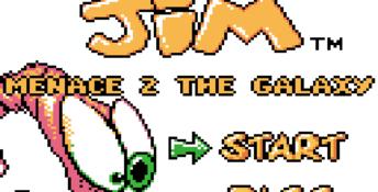 Earthworm Jim Menace 2 The Galaxy GBC Screenshot