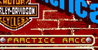 Harley-Davidson: Race Across America GBC Screenshot