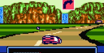 Jeff Gordon XS Racing GBC Screenshot