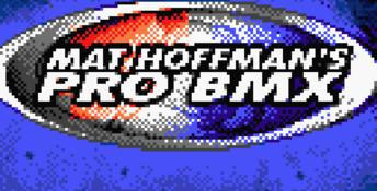 Mat Hoffmans Pro BMX GBC Screenshot