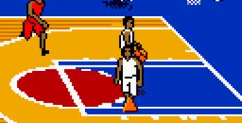 NBA Hoopz GBC Screenshot