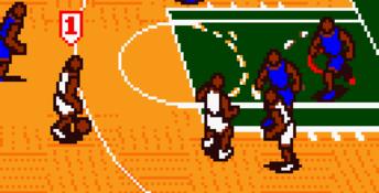NBA in the Zone GBC Screenshot