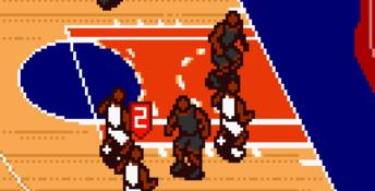 NBA in the Zone 2000 GBC Screenshot