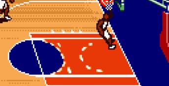 NBA in the Zone 2000 GBC Screenshot