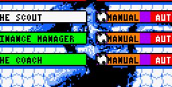 Player Manager 2001 GBC Screenshot