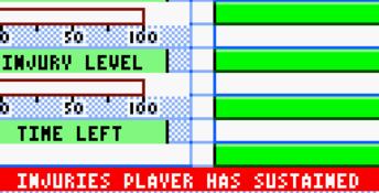 Player Manager 2001 GBC Screenshot