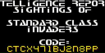 Space Invaders X GBC Screenshot