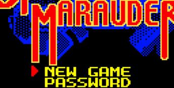Space Marauder GBC Screenshot