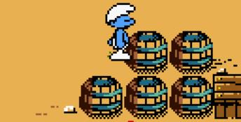 The Adventures of the Smurfs GBC Screenshot