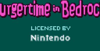 The Flintstones: Burgertime in Bedrock GBC Screenshot