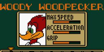 Woody Woodpecker Racing GBC Screenshot