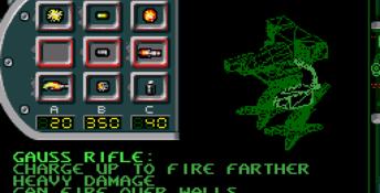 Battletech (Genesis) Genesis Screenshot
