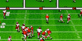 Bill Walsh College Football Genesis Screenshot
