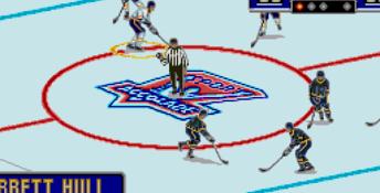 Brett Hull Hockey 95 Genesis Screenshot