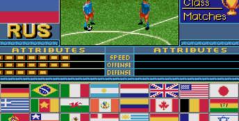 Champions World Class Soccer Genesis Screenshot