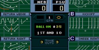 College Football's National Championship 2 Genesis Screenshot