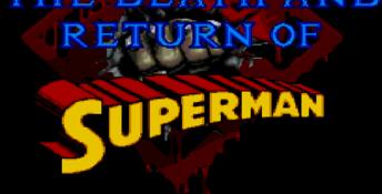 Death and Return of Superman Genesis Screenshot
