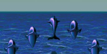 Ecco the Dolphin swims in a sea of animated glitches