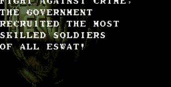 ESWAT: Cyber Police - City Under Siege Genesis Screenshot