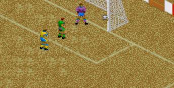 Head-On Soccer Genesis Screenshot